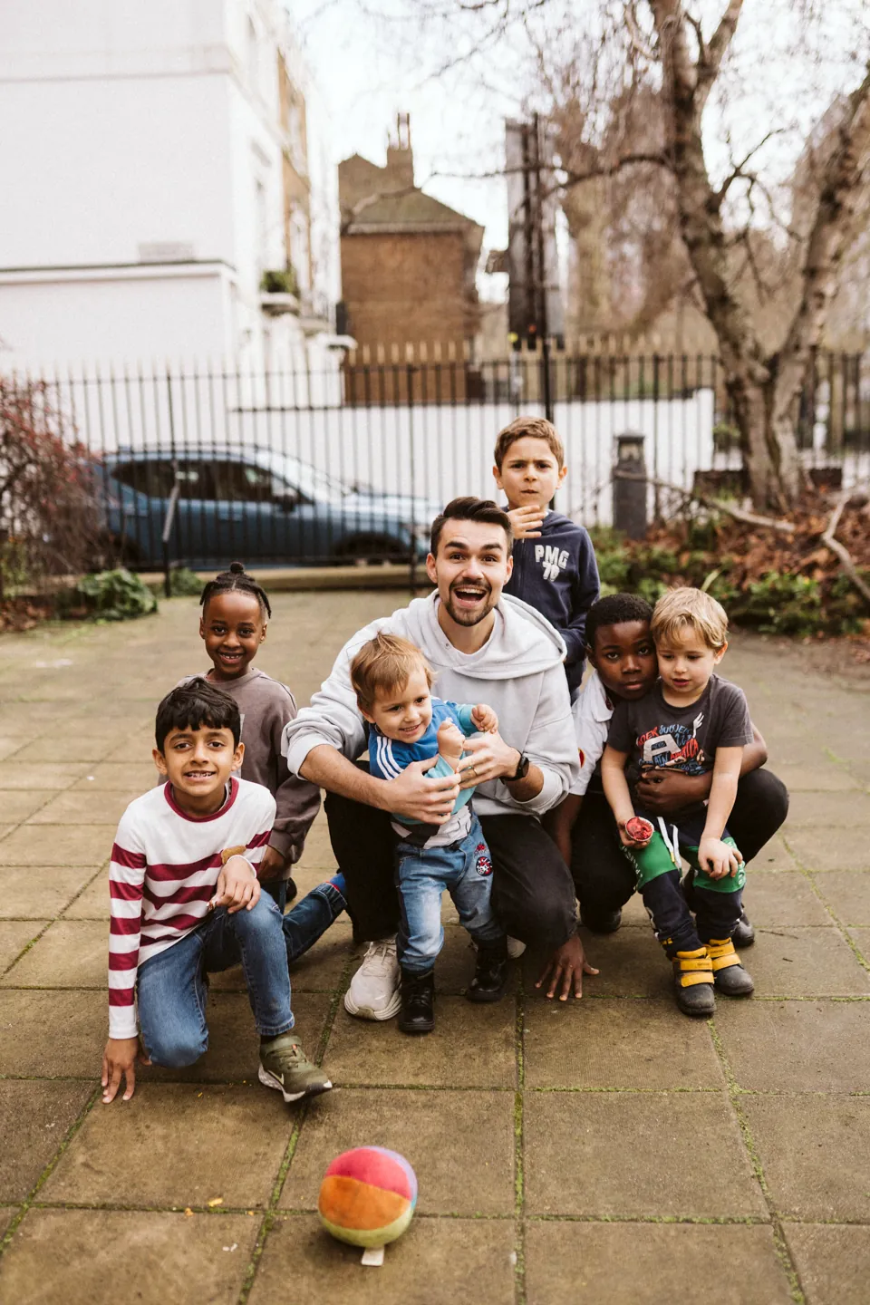 Children in the Sunday kids ministry