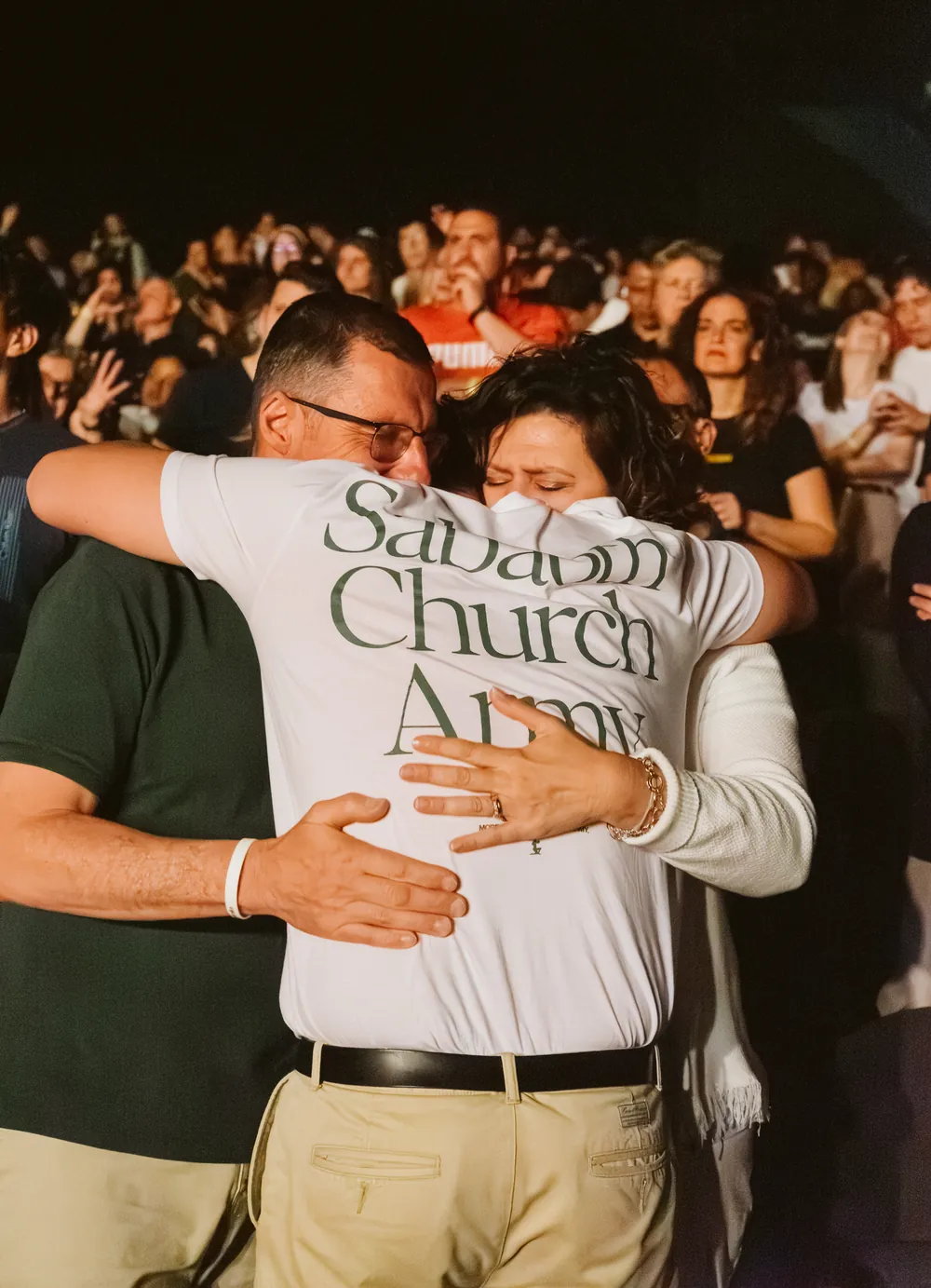 Two people studying the Bible together